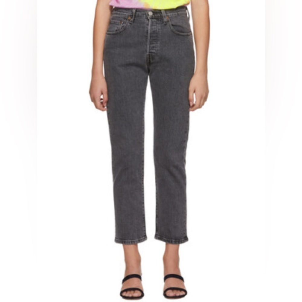 Levi’s Cropped Straight Leg 501 Jeans W26 L26